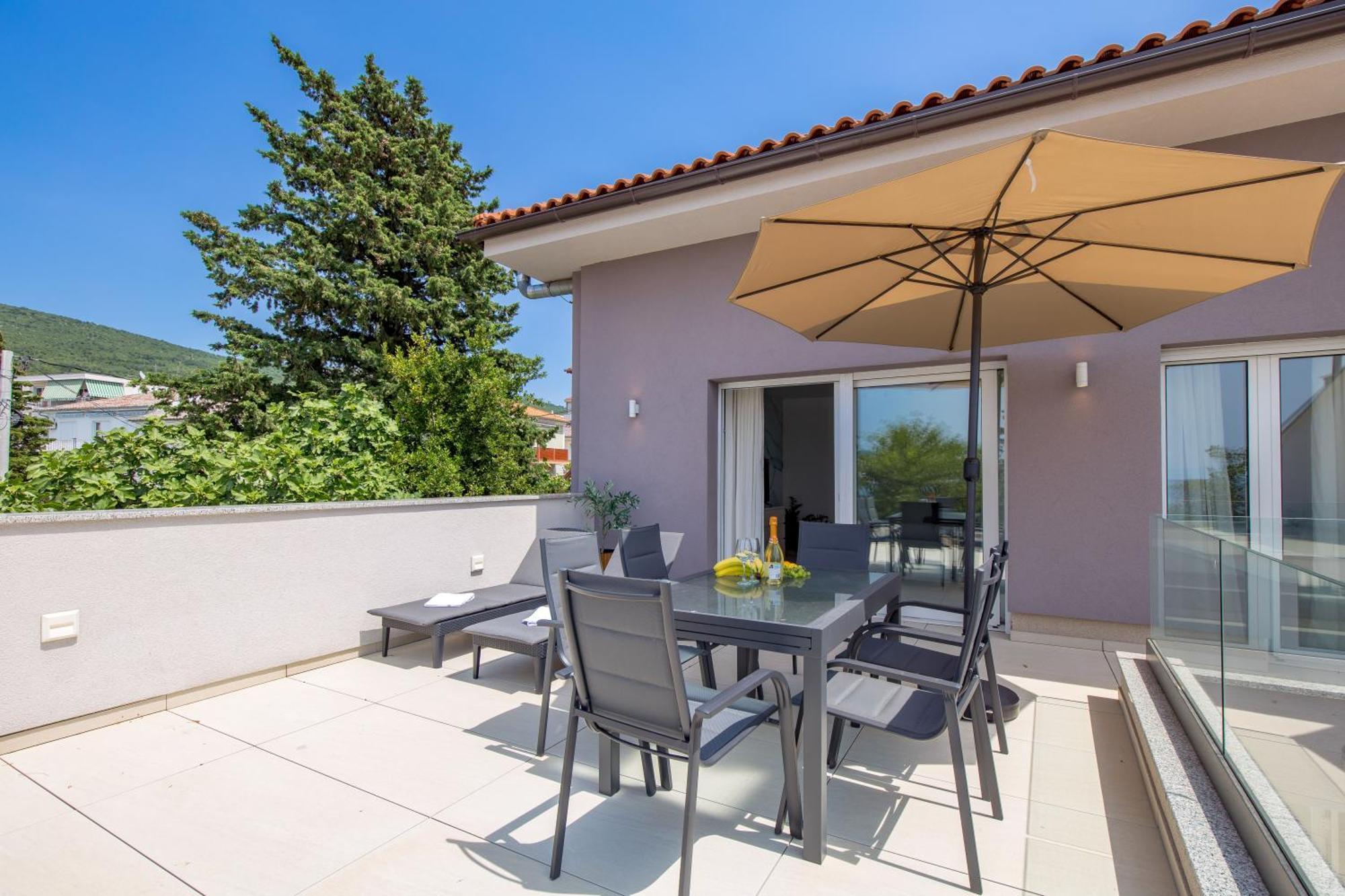 Villa Mar Selce Esterno foto