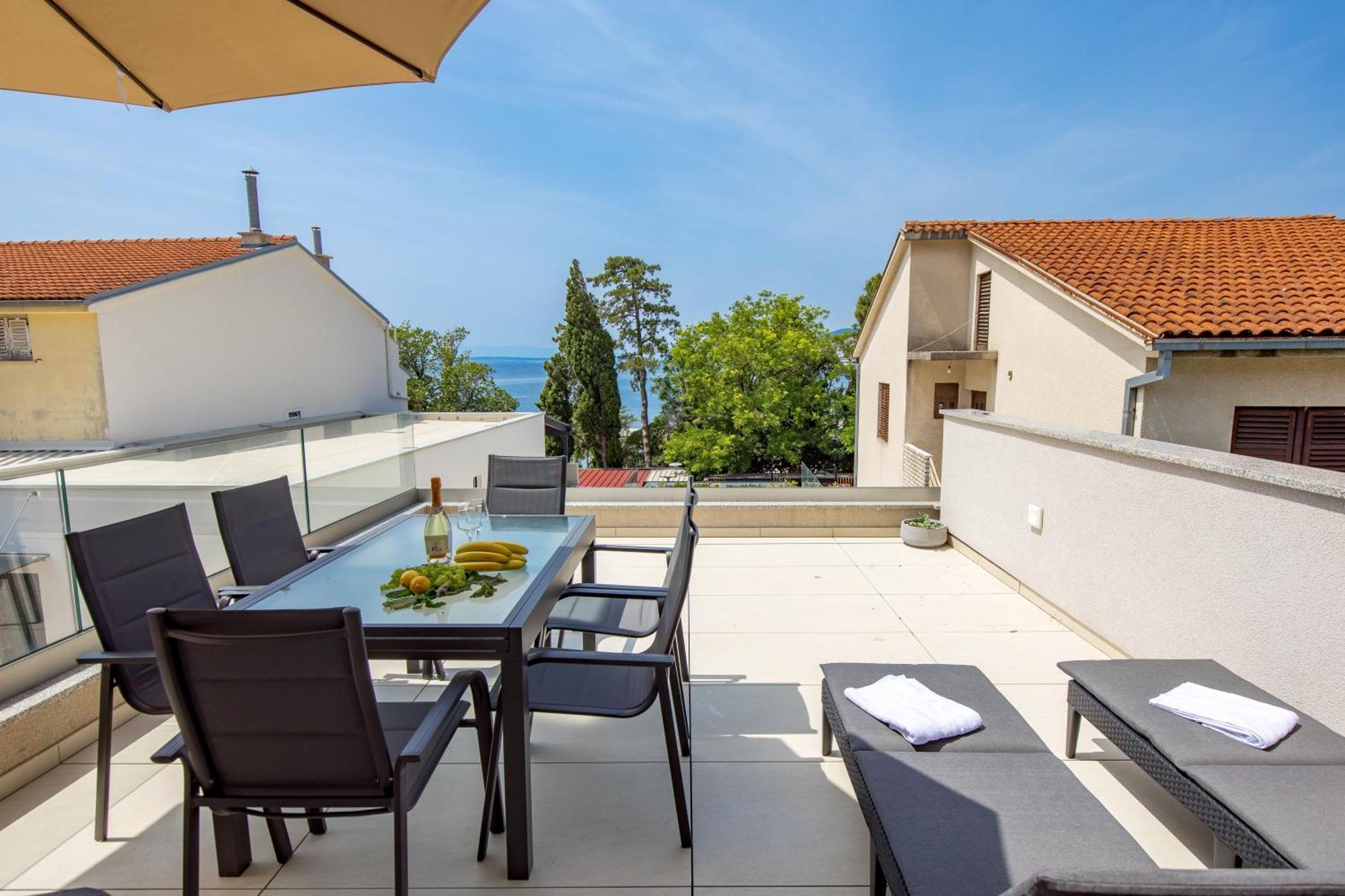 Villa Mar Selce Esterno foto