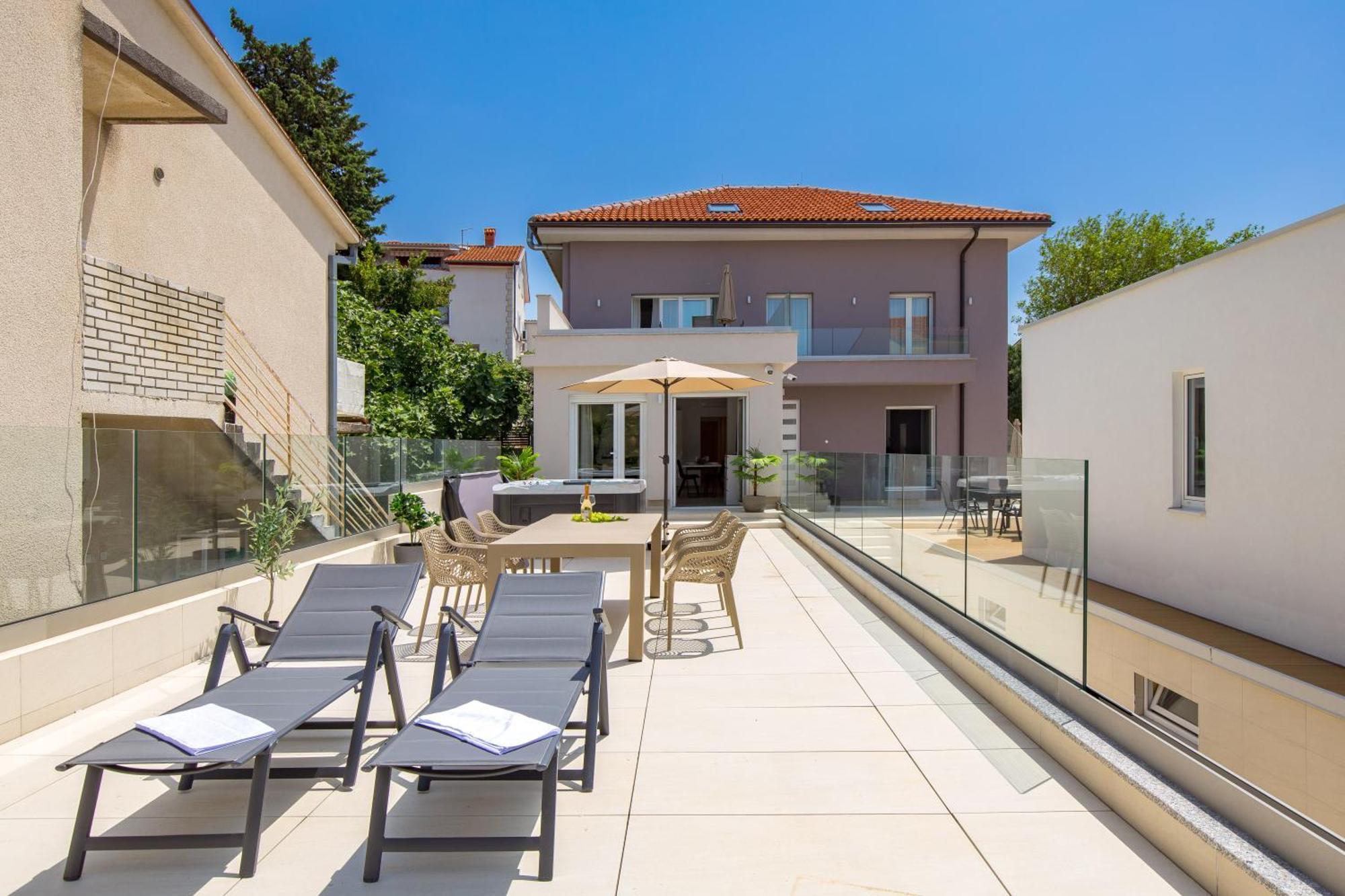 Villa Mar Selce Esterno foto